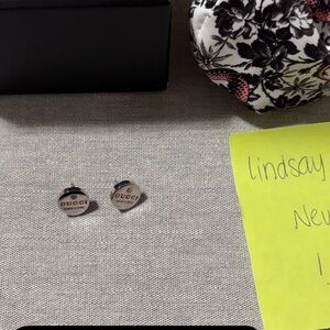 Gucci Silver Stud Earrings